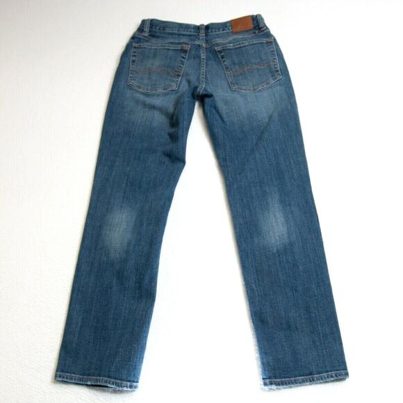 Lucky Brand Jeans Womens 2 - 27x29 Sienna Tomboy Straight Fit Med Blue Wash - Picture 6 of 10